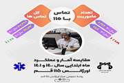 افزایش تعداد تماس با اورژانس 115 قم